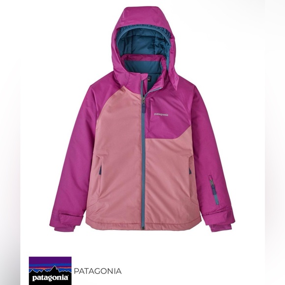 Patagonia Snowbelle Ski Jacket NWT Girls Size Small Light Star Pink